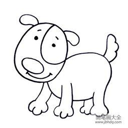 视频学画小狗,轻松学会绘制可爱小狗的绘画步骤
